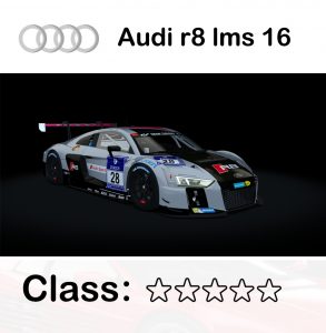 Audi r8 lms 16