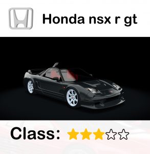 Honda nsx r gt