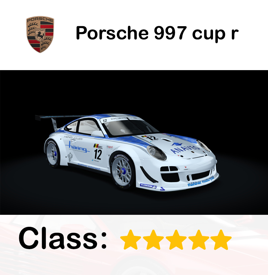 Porsche 997 cup r