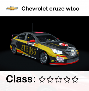 Chevrolet cruze wtcc