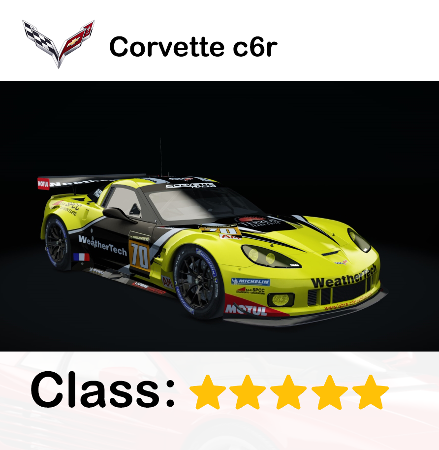 Corvette c6r