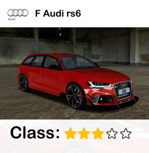 F Audi rs6